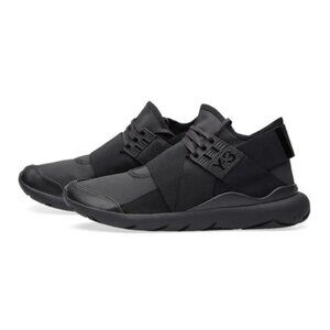 Y-3 YOHJI YAMAMOTO × Adidas 'W Qasa Elle Lace' Trainers Sneekers - Black